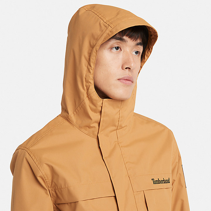 Benton Shell Jacket for Men in Orange