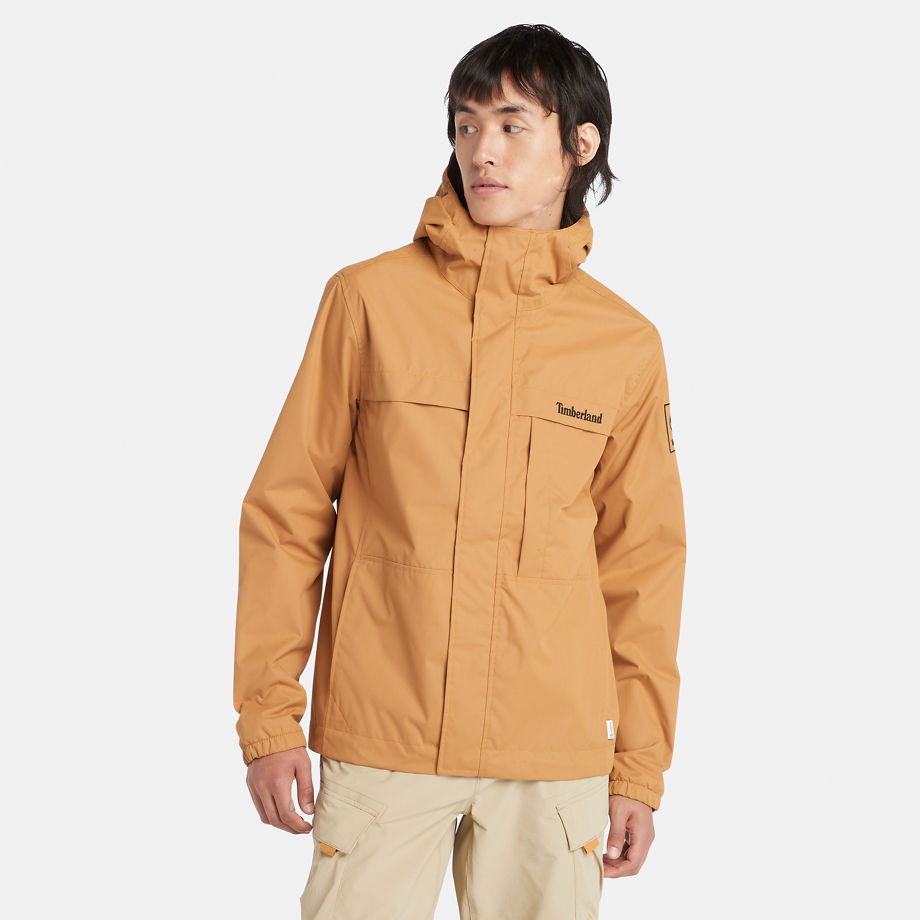 Timberland Benton Shell Jacket For Men In Orange Orange, Size 3XL
