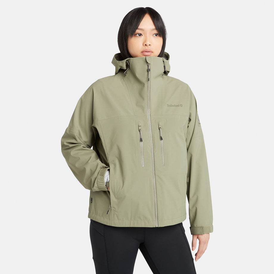 Timberland Caps Ridge Motion Jacket For Women In Green Green, Size XL