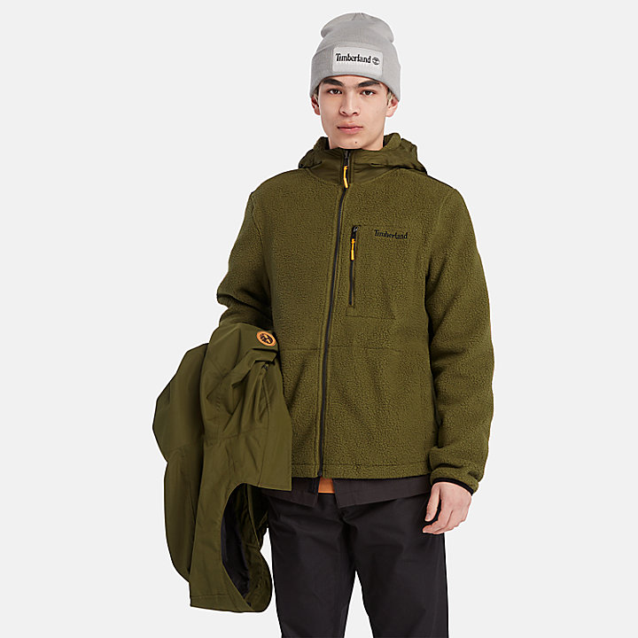 Benton Waterproof 3-in-1 Jacket for Men in Green
