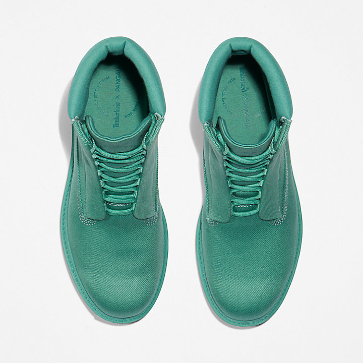 Timberland x Pangaia Premium Fabric 6-Inch Boot voor dames in groen
