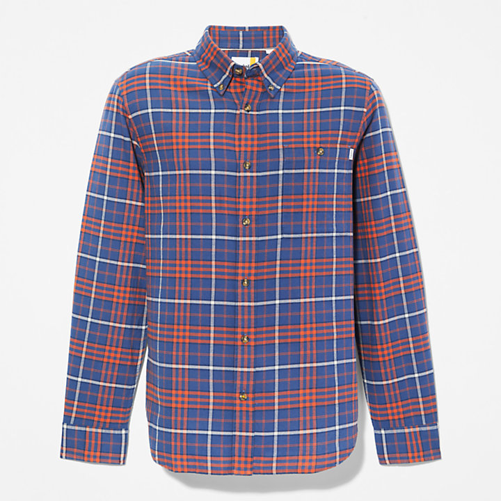 Tartan Shirt met SolucellAir™-technologie voor heren in blauw-