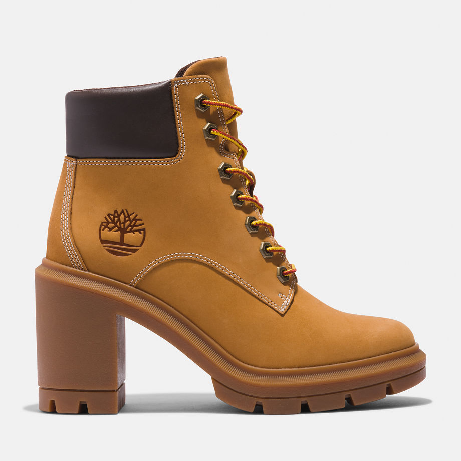 Timberland Allington Height Lace-up Boot For Women In Yellow Yellow, Size 4.5