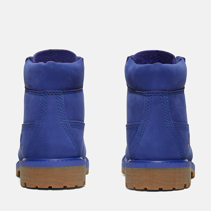 Timberland® 50th Edition Premium 6-Inch Boot imperméables pour enfant en bleu-