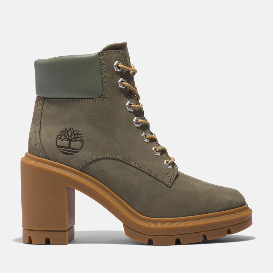 Timberland Allington Height Lace-up Boot For Women In Dark Green Green