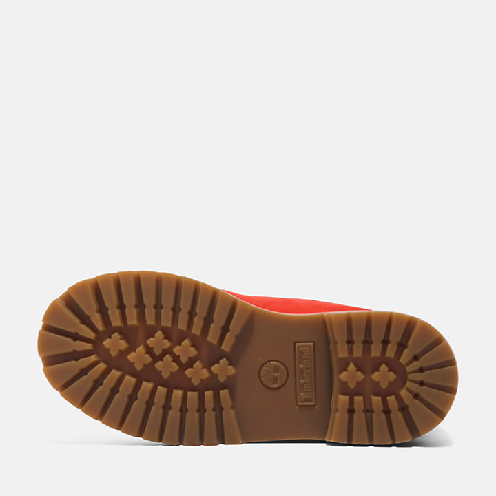 Timberland® 50th Edition Premium 6-Inch Boot imperméables pour enfant en rouge-