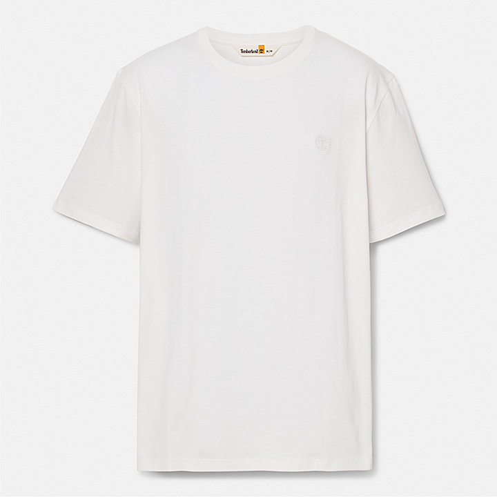 T-shirt da Uomo in tessuto in bianco