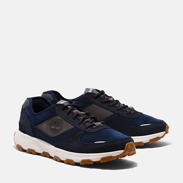 Winsor Park Sneaker voor heren in marineblauw-