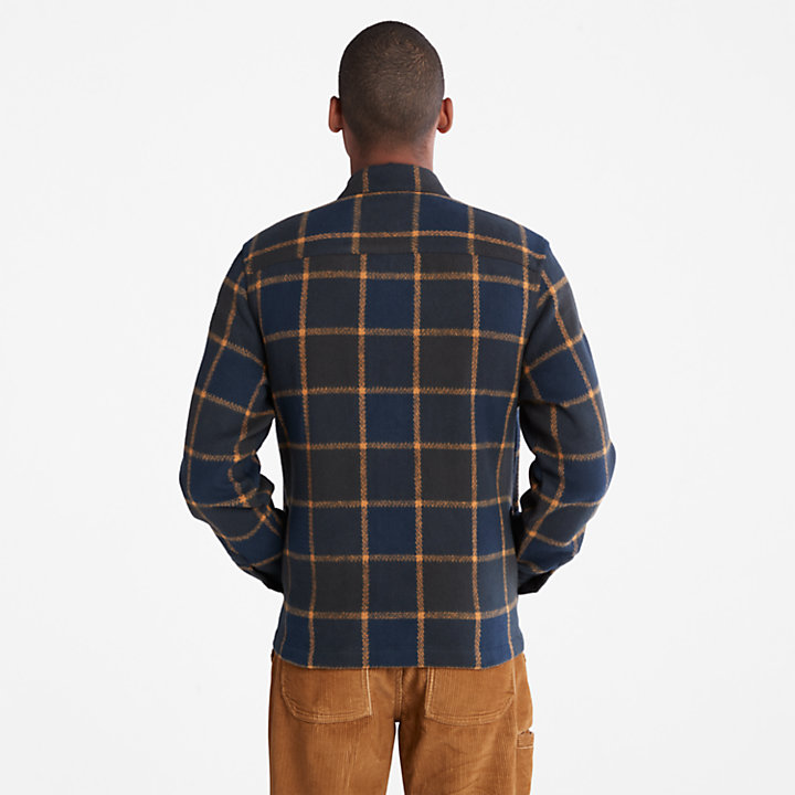 Plaid Overshirt for Men in Black | Timberland