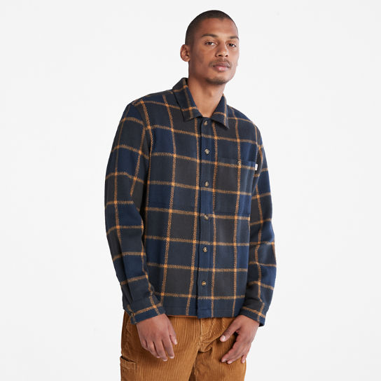 Plaid Overshirt for Men in Black | Timberland