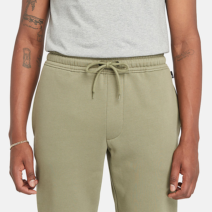 Pantalon de survêtement à logo pour homme en vert
