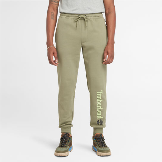 Pantalon de survêtement à logo pour homme en vert | Timberland