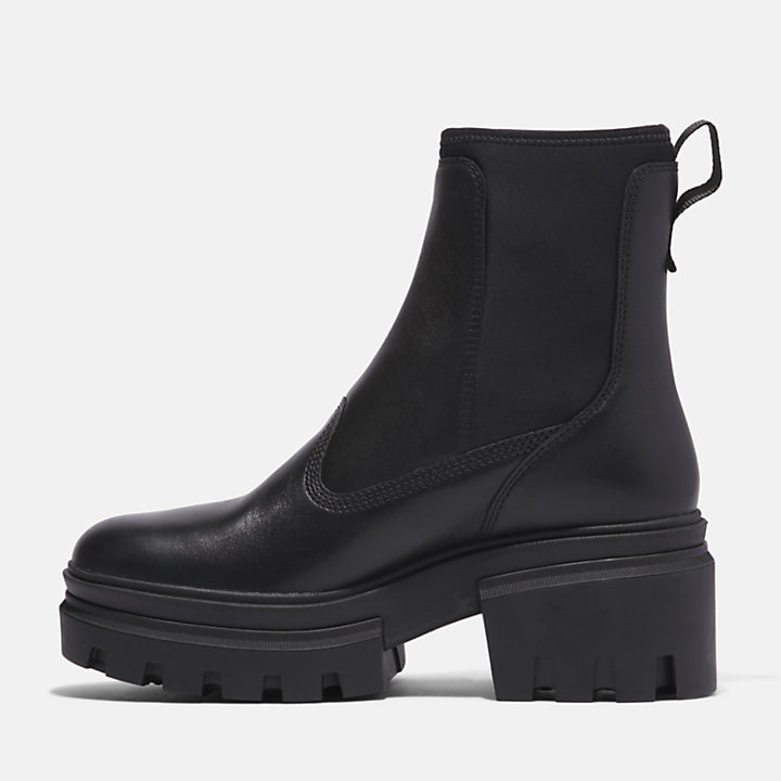 Chelsea boots Everleigh pour femme en noir-