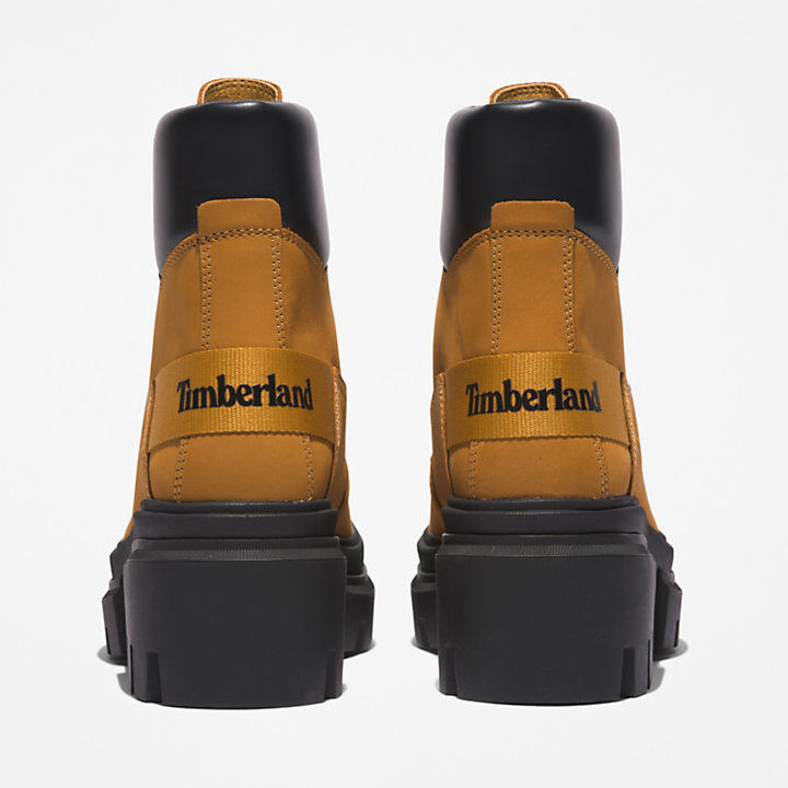 Everleigh Front-zip Boot voor dames in geel-
