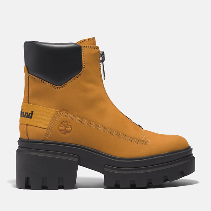 Everleigh Front-zip Boot for Women in Yellow-