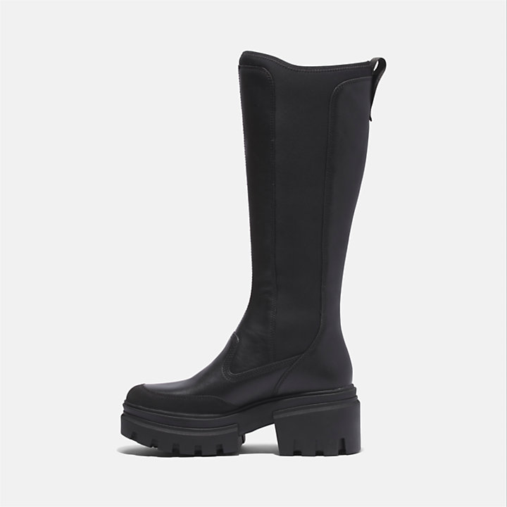 Everleigh Tall Boot voor dames in zwart-