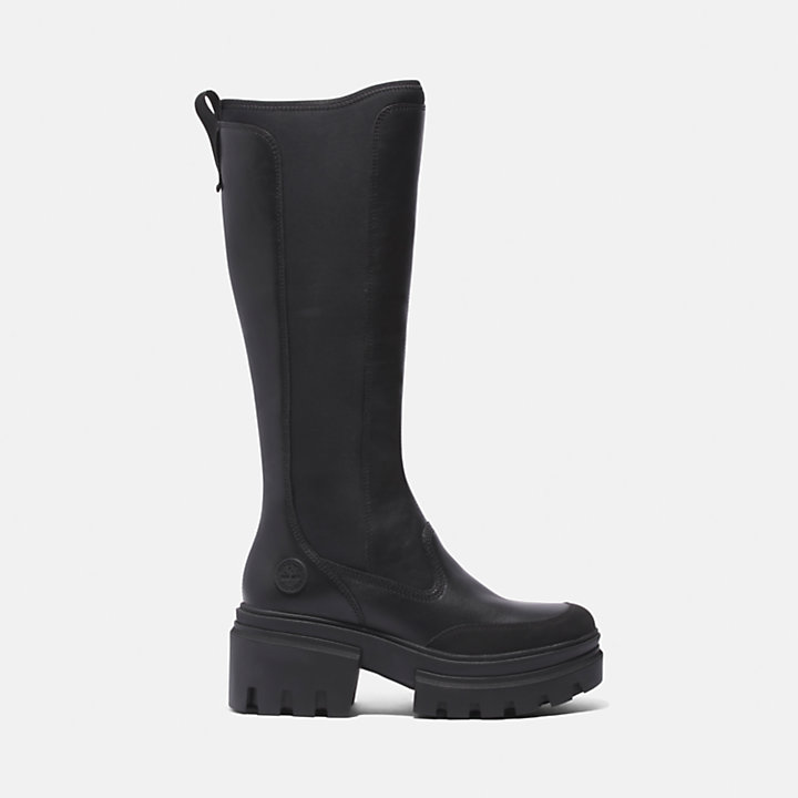 Everleigh Tall Boot voor dames in zwart-