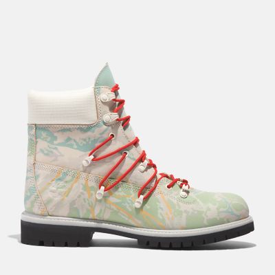 Timberland 6 Inch Waterproof Special Lace Boot For Men In Multicoloured Multi, Size 5.5
