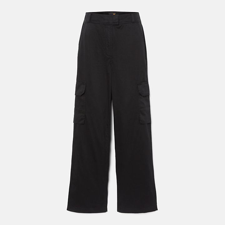 Pantaloni Cargo Utility da Donna in colore nero-