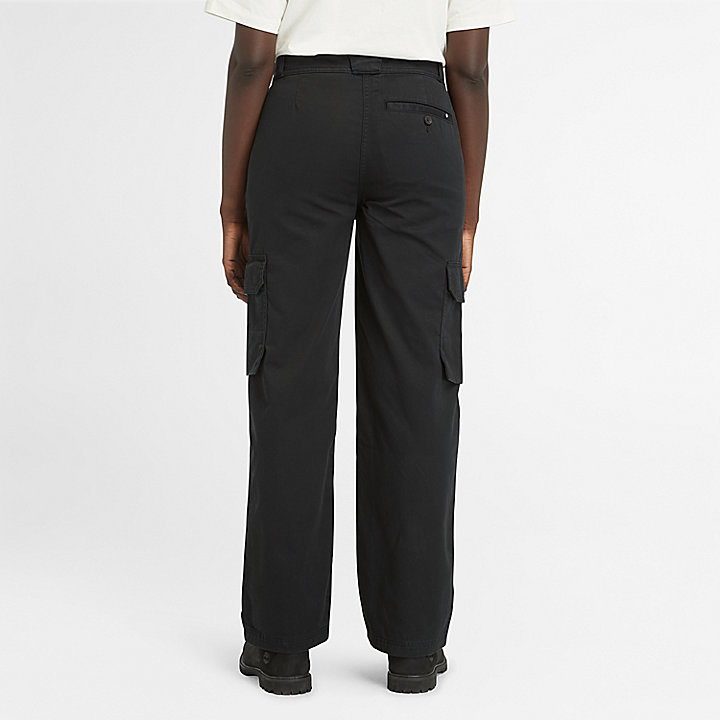Pantaloni Cargo Utility da Donna in colore nero