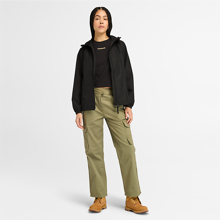 Pantalon cargo utilitaire pour femme en vert-