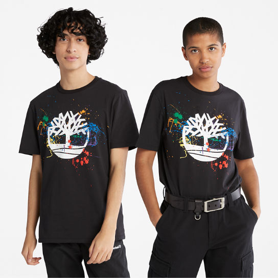 Paint Pride T-Shirt in Black | Timberland