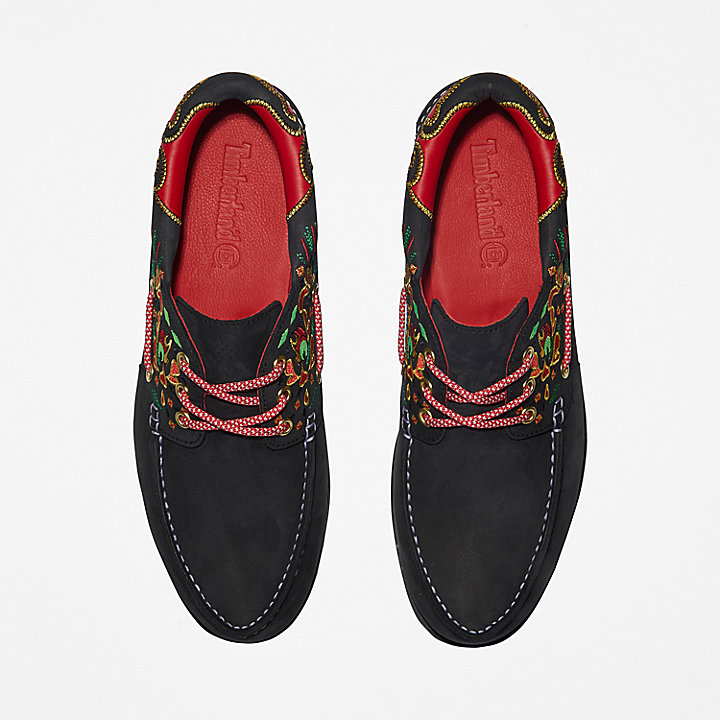 Sapato de Vela com 3 ilhós CLOT x Timberland® para Homem em preto