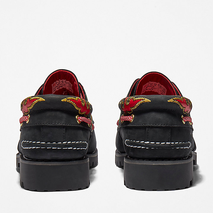 Sapato de Vela com 3 ilhós CLOT x Timberland® para Homem em preto