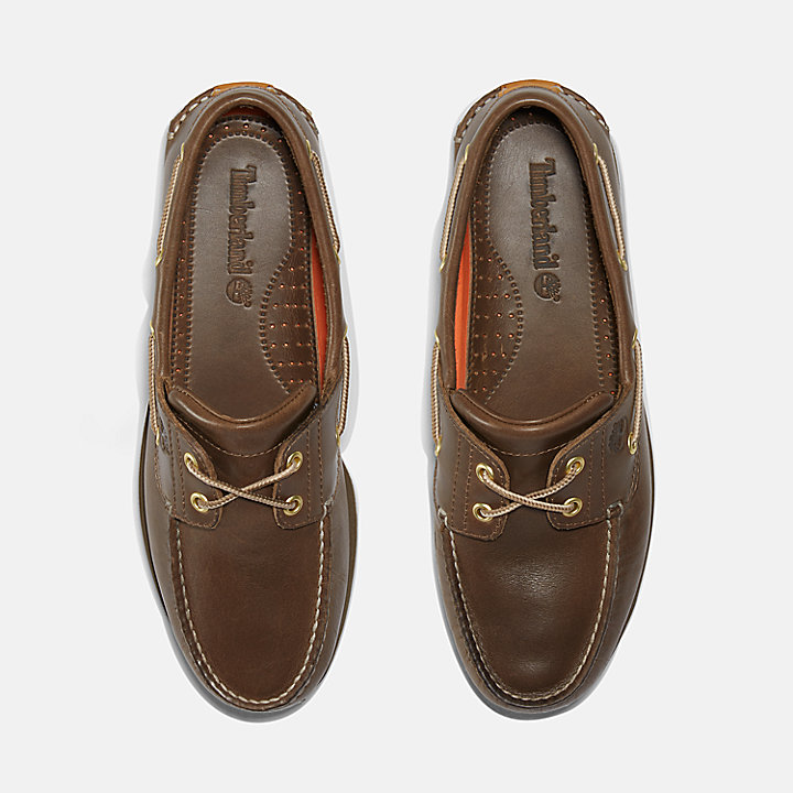 Classic Boat Shoe for Men in Brown Full Grain | Timberland