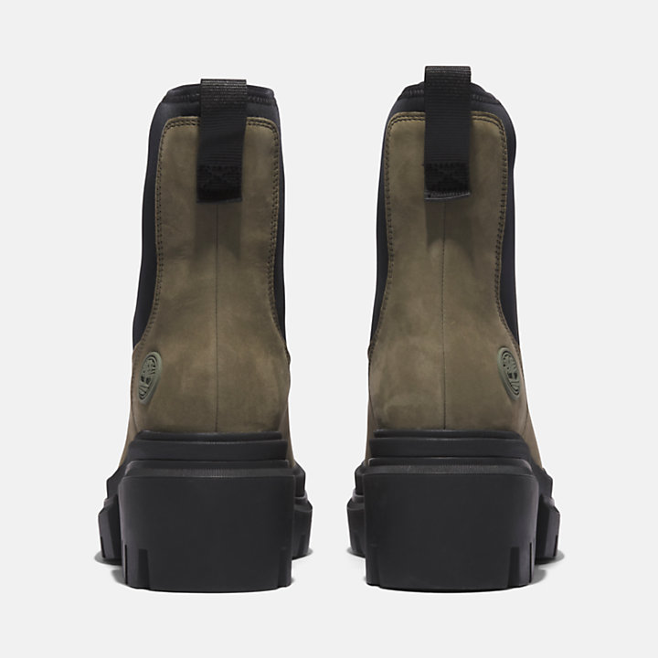 Everleigh Chelsea Boot for Women in Dark Green-