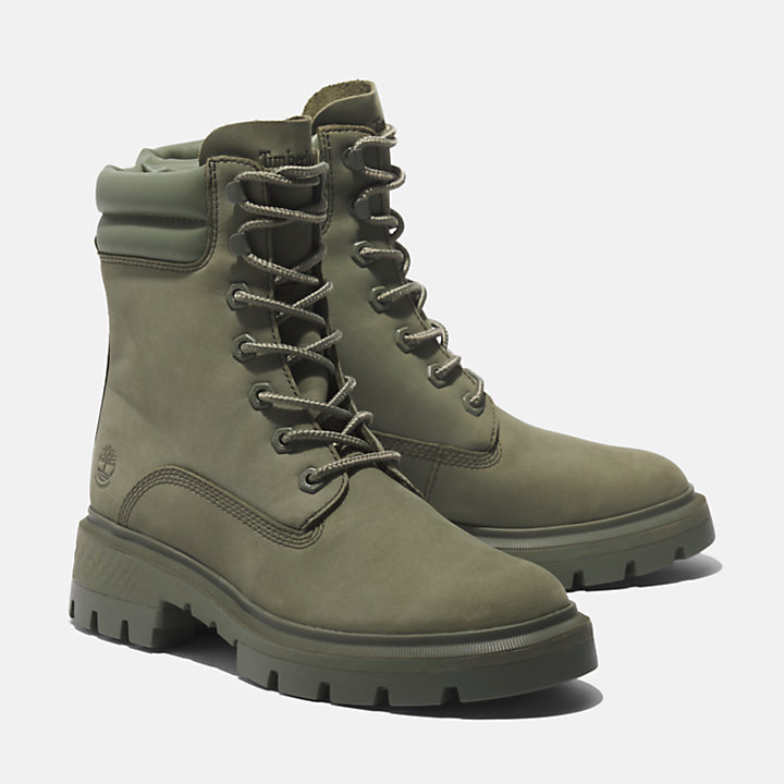 Bota 6 Inch Cortina Valley impermeable para mujer en verde oscuro-