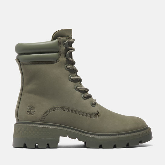 Bota 6 Inch Cortina Valley impermeable para mujer en verde oscuro | Timberland