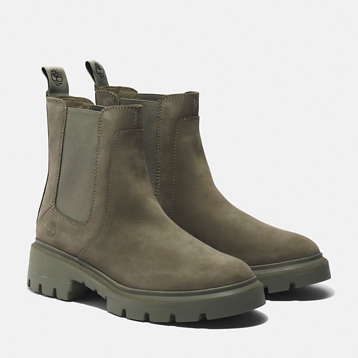 Cortina Valley Chelsea Boot for Women in Green-