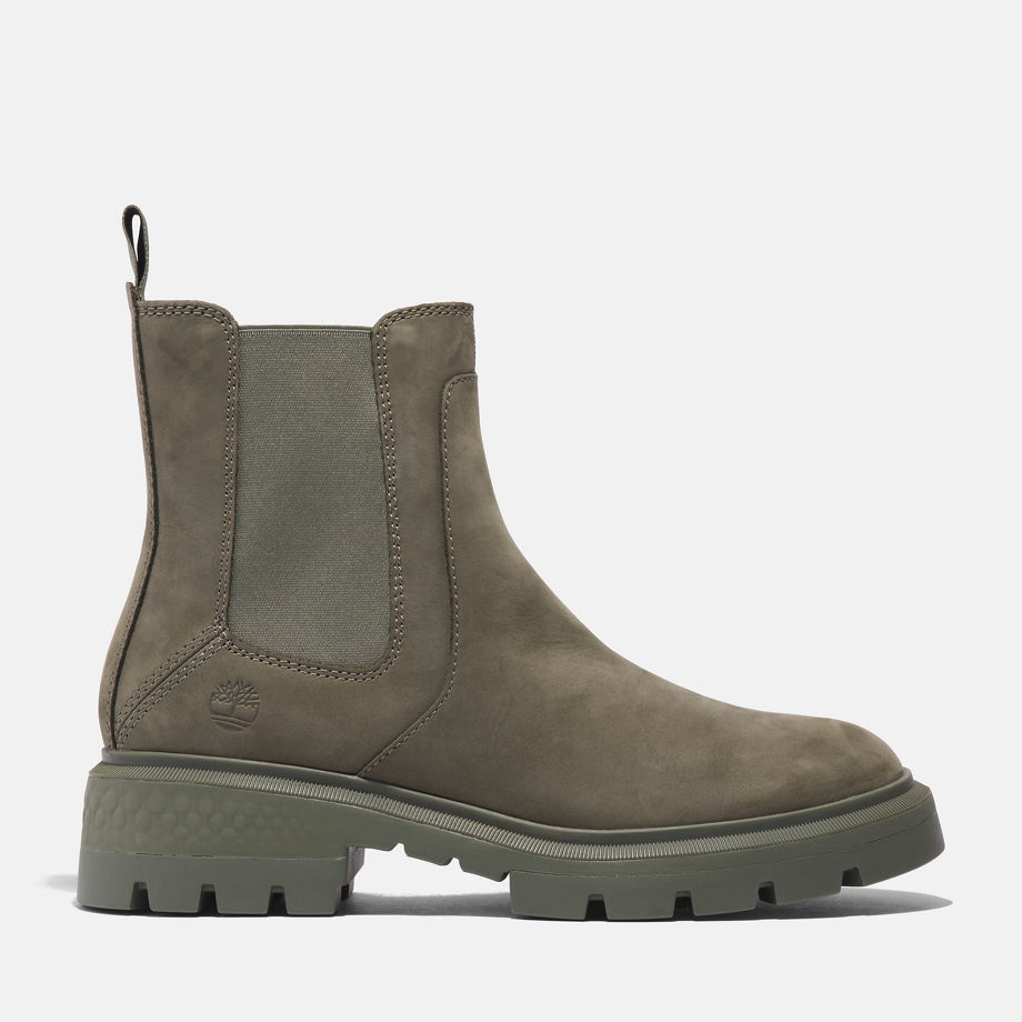Timberland Cortina Valley Chelsea Boot For Women In Green Green