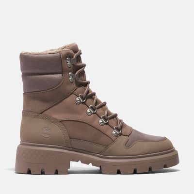 Timberland Botas Impermeables Con Forro Cálido Cortina Valley Para Mujer En Beis Beis
