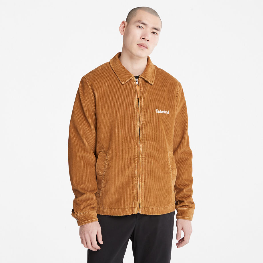 Timberland Corduroy Chore Jacket For Men In Brown Brown