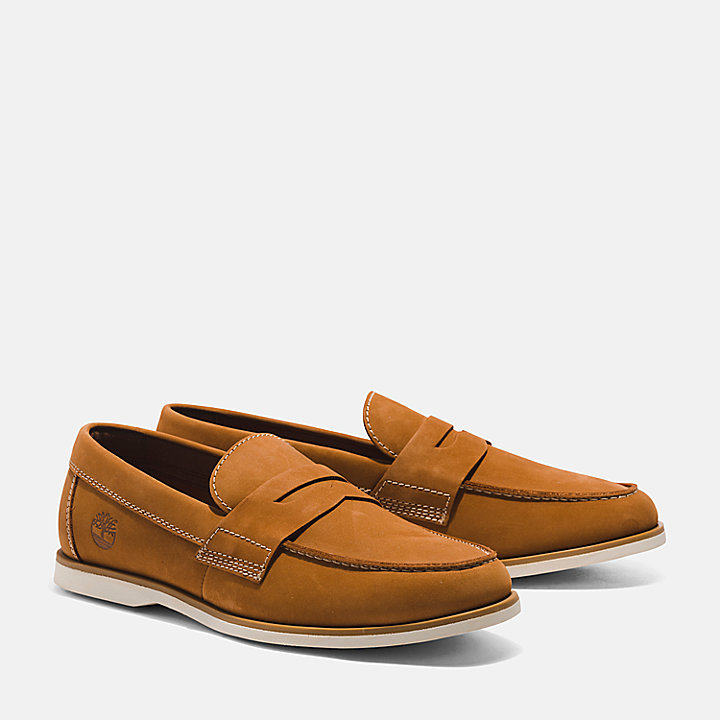 Classic Boat Shoe for Men in Light Brown
