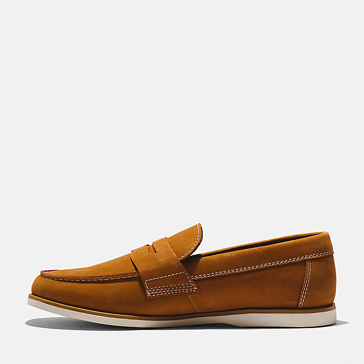 Classic Boat Shoe for Men in Light Brown