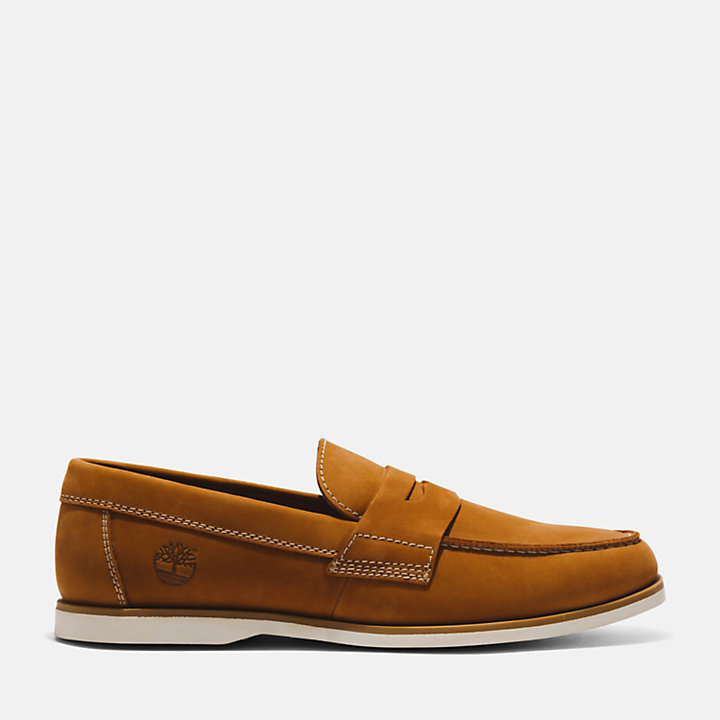 Classic Boat Shoe for Men in Light Brown-