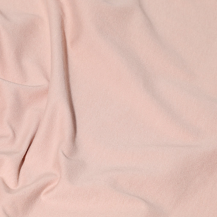 Klassisches T-Shirt mit Rundhalsausschnitt für Damen in Pink