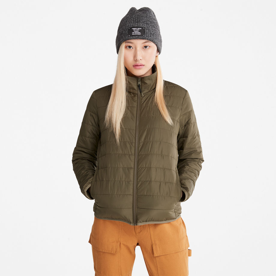 Timberland Axis Peak Jacket For Women In Green Green