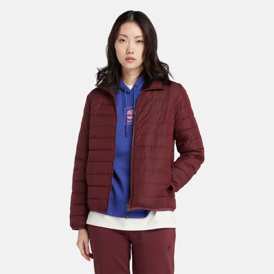 Timberland Axis Peak jacket For Women In Burgundy Burgundy