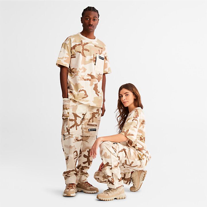 Pantalon utilitaire zippé Earthkeepers® by Raeburn en camouflage-