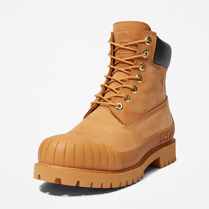 Bee Line x Timberland Premium® 6 Inch Rubber-Toe Boot for Men in Yellow-