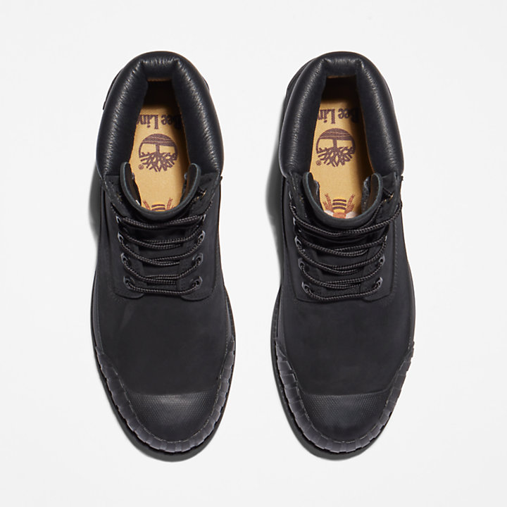 Bee Line x Timberland Premium® 6 Inch Boot met rubberen neus voor heren in zwart-