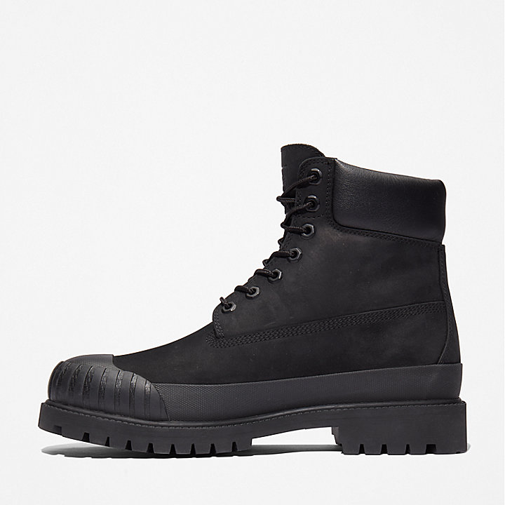 Bee Line x Timberland Premium® 6 Inch Boot met rubberen neus voor heren in zwart