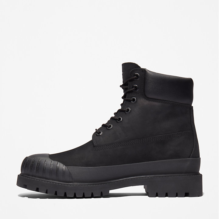 Bee Line x Timberland Premium® 6 Inch Boot met rubberen neus voor heren in zwart-