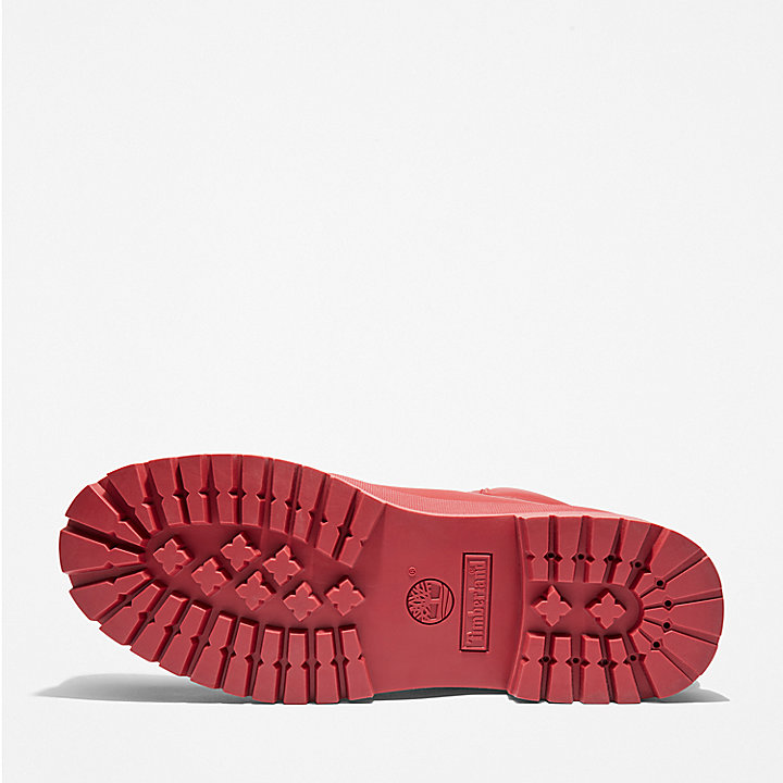 Bee Line x Timberland Premium® 6 Inch Boot met rubberen neus voor heren in rood