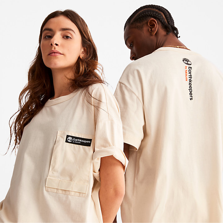 T-shirt Utility Earthkeepers® by Raeburn colore naturale-