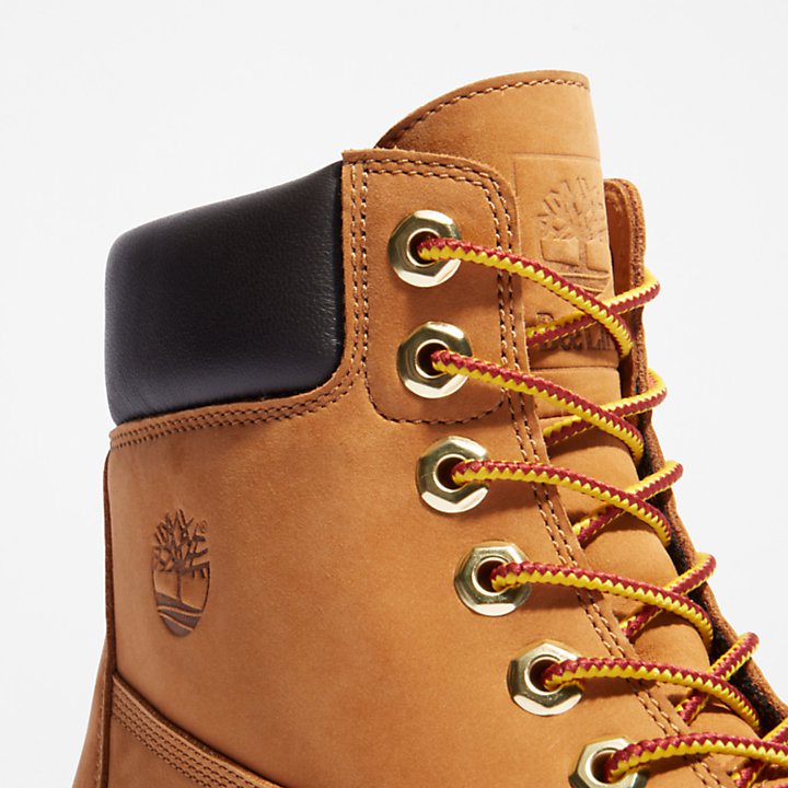 Bee Line x Timberland® Premium 6 Inch Rubber-Toe Boot voor dames in geel-